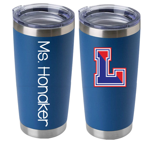 20 oz Lakes stainless steel tumbler with lid