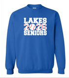 Lakes Eagles Seniors Baseball Spirit Wear