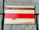 Red Toned Charcuterie Serving Board