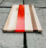 Red Toned Charcuterie Serving Board